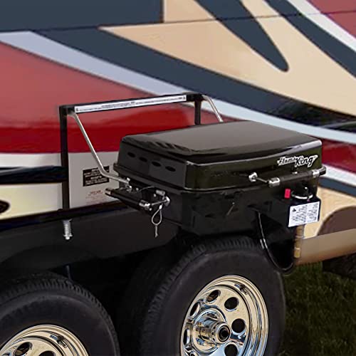 Flame King - YSNHT500 RV Or Trailer Mounted BBQ - Motorhome Gas Grill #5D2