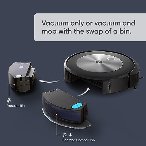 iRobot Roomba Combo j5 Robot - 2-in-1 Vacuum with Optional Mopping #E28