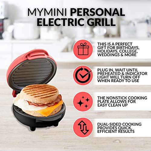 Nostalgia MyMini Personal Electric Grill, #5C3