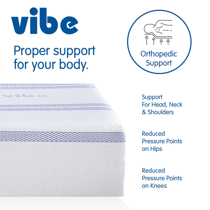 Vibe Gel Memory Foam Mattress, #7B8