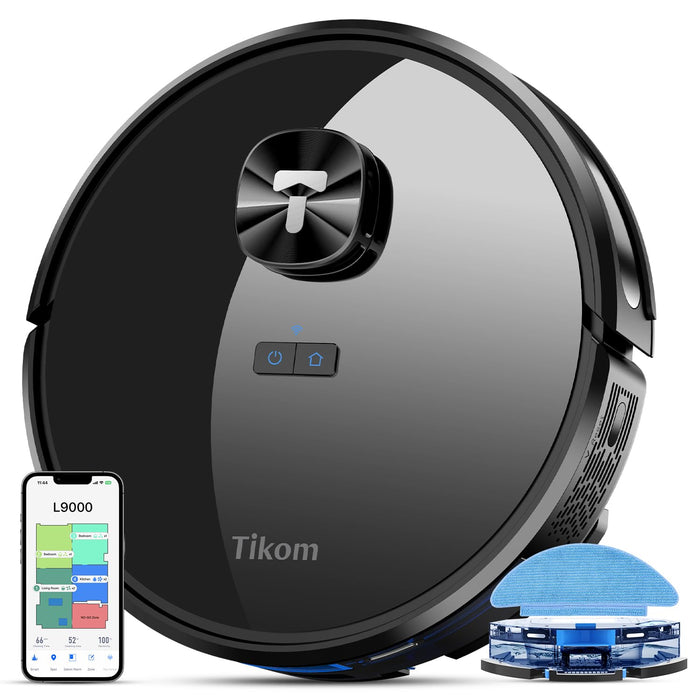 Tikom L9000 Robot Vacuum and Mop Combo, #E20