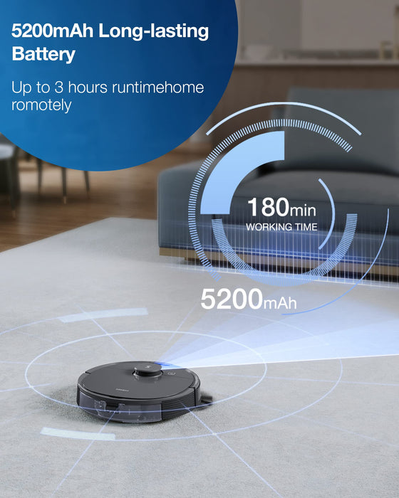 Ecovacs Deebot T8 Robot Vacuum and Mop Cleaner, #E19