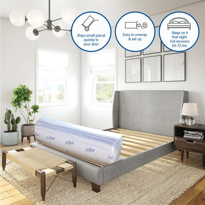 Vibe Gel Memory Foam Mattress, #7B8