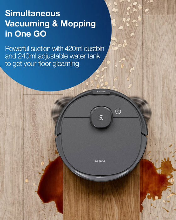 Ecovacs Deebot T8 Robot Vacuum and Mop Cleaner, #E19