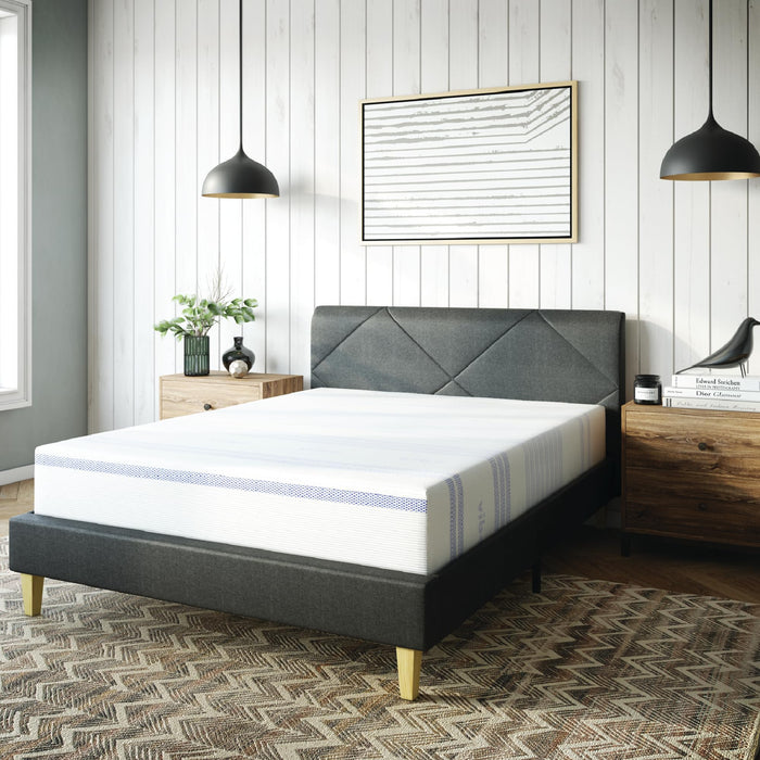 Vibe Gel Memory Foam Mattress, #7B8