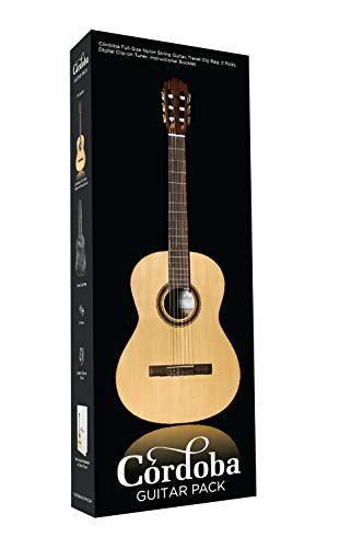 Cordoba CP100 Classical Acoustic Guitar Pack Protégé Series #6K1