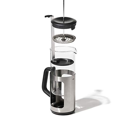 OXO Brew Stainless Steel French Press Coffee Maker #12A17