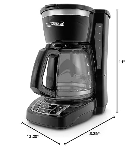 Black+Decker CM1160B 12-Cup  Coffee Maker #10A