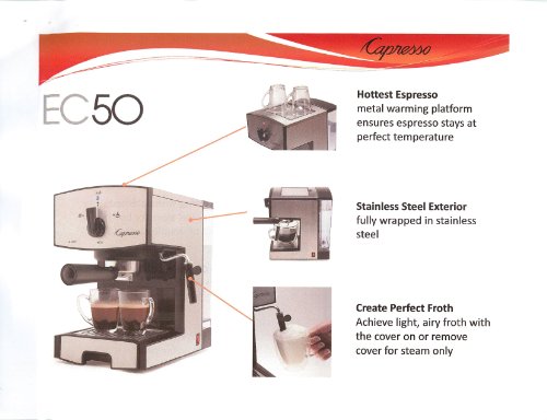 Capresso  Espresso and Cappuccino Machine #13A36