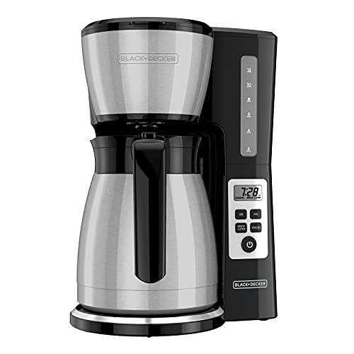 BLACK+DECKER 12 Cup Thermal Programmable Coffee Maker #10A4