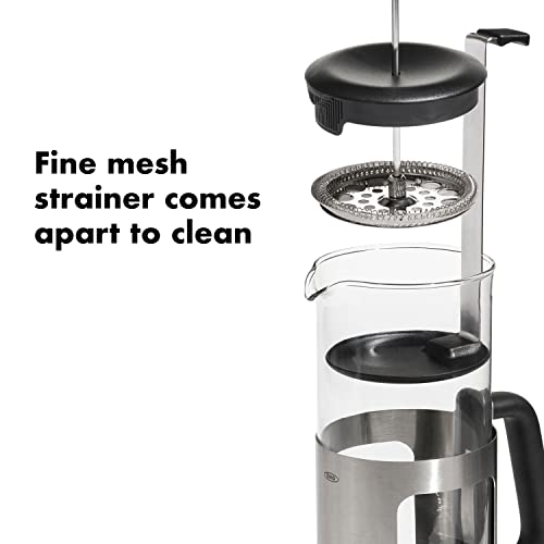 OXO Brew Stainless Steel French Press Coffee Maker #12A17