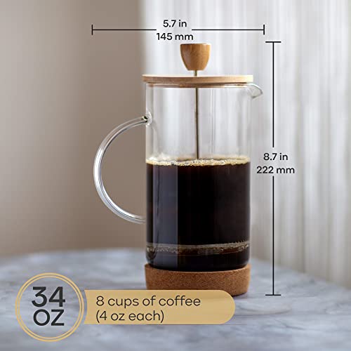UpNew Style French Press Coffee Maker #12A14