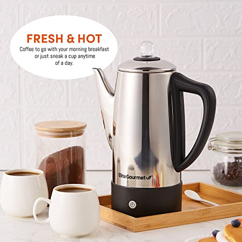 Elite Gourmet EC812 Coffee Percolator #9A2