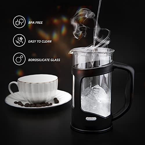 RAINBEAN Mini French Press Coffee Maker #12A15