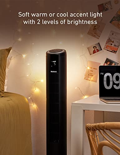HOLMES 42" Digital Tower Fan with Accent Light #8D8