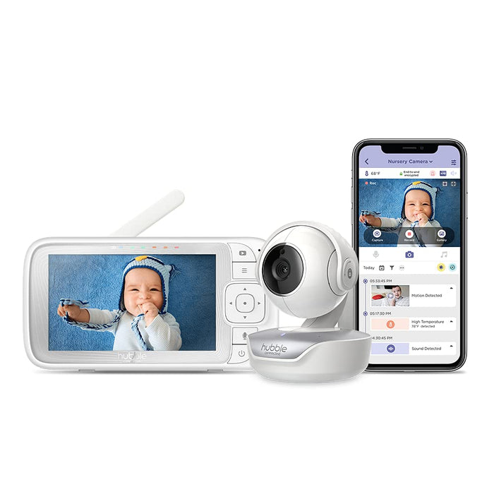 Hubble Connect 5" Smart Baby Monitor with Camera #16A20