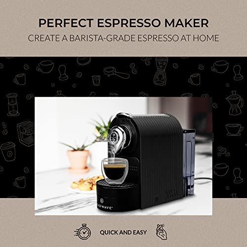 ChefWave Espresso Machine and Coffee Maker (Black) #13A22