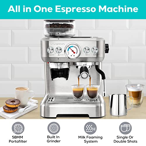 CASABREWS Espresso Machine With Grinder #13A16