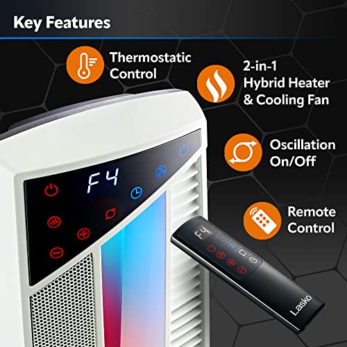 Lasko Oscillating Hybrid Fan and Space Heater #8I1