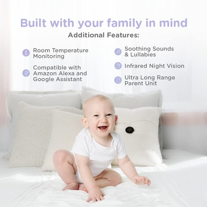 Hubble Connect 5" Smart Baby Monitor with Camera #16A20