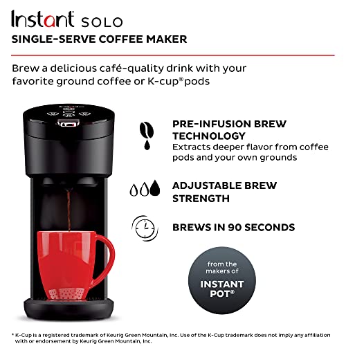 Instant Solo Single Serve Coffee Maker #11A26