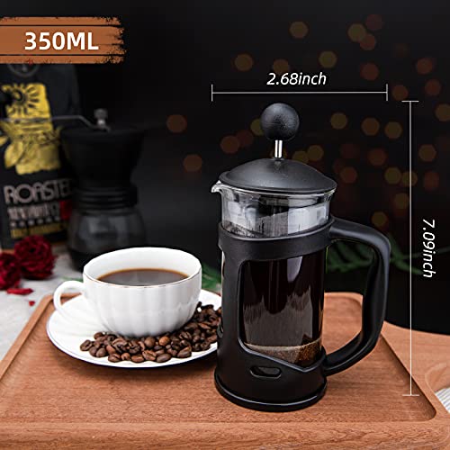 RAINBEAN Mini French Press Coffee Maker #12A15