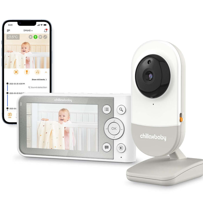 Chillax Daily Baby DM640 -WiFi Baby Monitor with Camera  #16A21