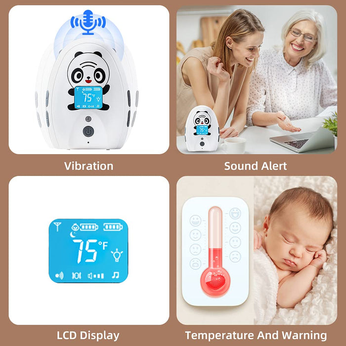 TimeFlys Audio Baby Monitor Panda #15A3