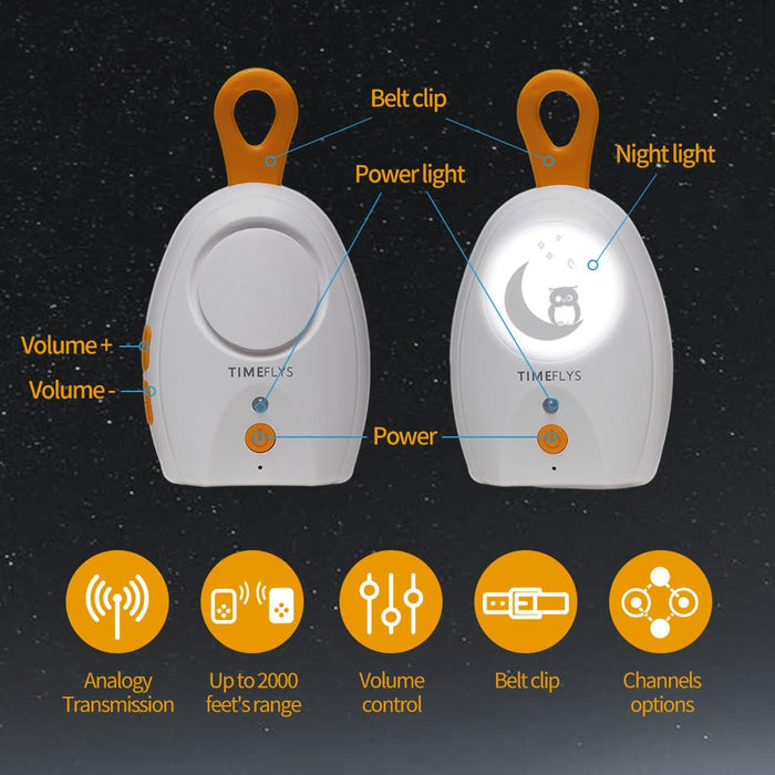 TimeFlys Audio Baby Monitor  Version Paladin #15A4