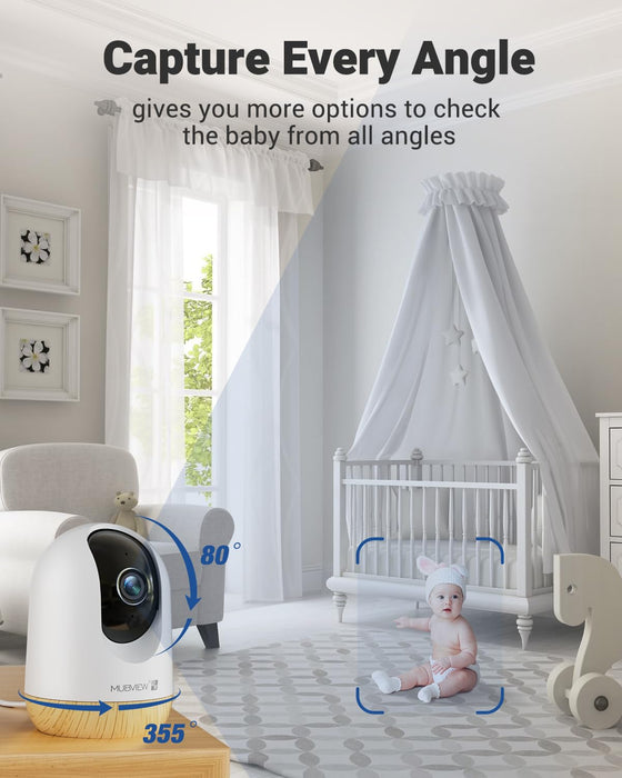 MUBVIEW 5G WiFi Indoor Baby Monitor #16A10