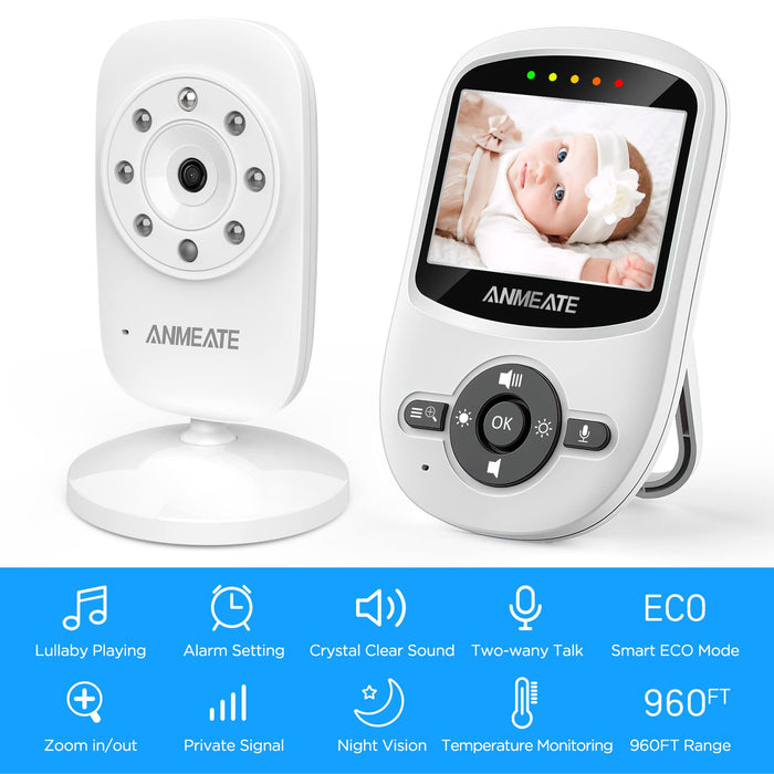 ANMEATE Video Baby Monitor with Digital Camera #17A3