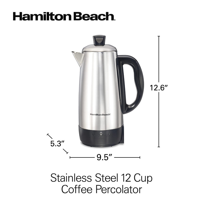 Hamilton Beach Electric Percolator Coffee Maker #9A8