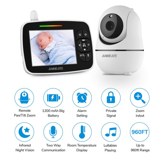 ANMEATE Baby Monitor  #17A7