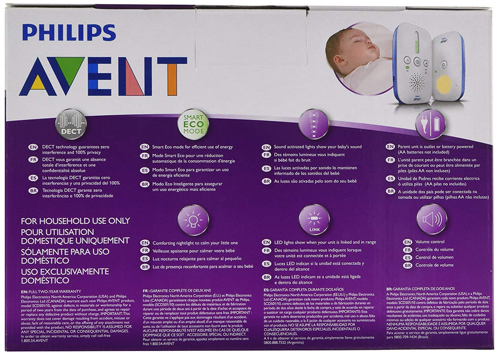 Philips AVENT Audio Baby Monitor #15A2